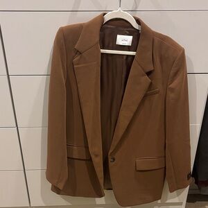 Aritzia Cognac generation Blazer